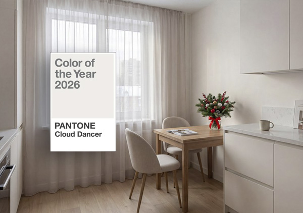 Цвет года 2026 - как облачко!