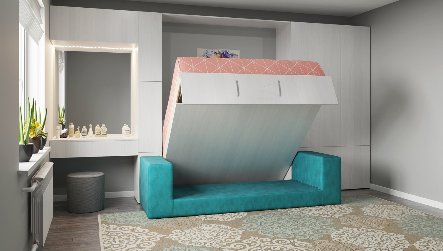 Шкаф-кровать ШК-07