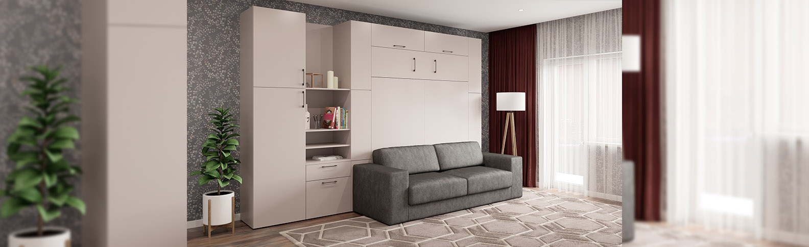 Шкаф-кровать-диван