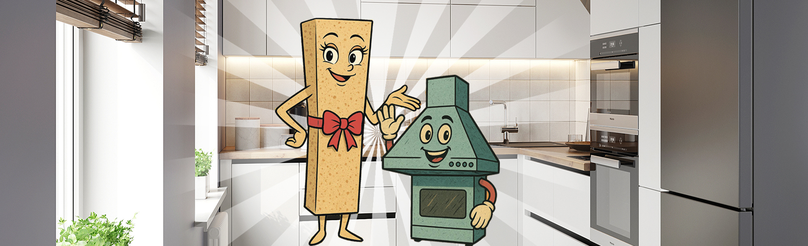 Столешница или техника к кухне в подарок!